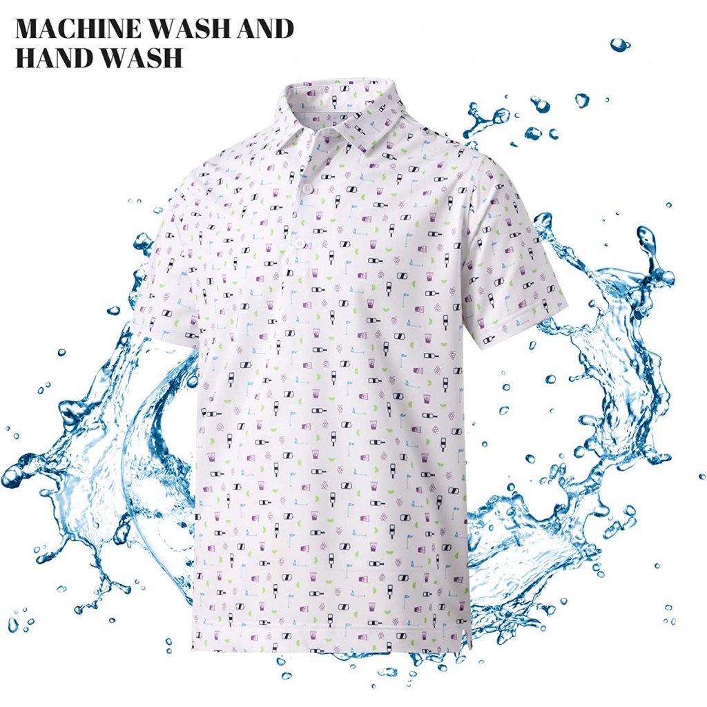 Áo polo Tay Ngắn Có Cổ Thoáng Khí Phong Cách Thể Thao Thời Trang Cho Nam