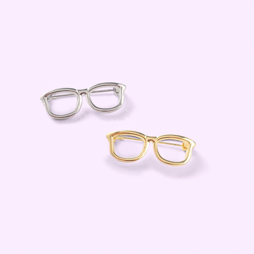 Ghim Cài Áo Hình Mắt Kính Dễ Thương