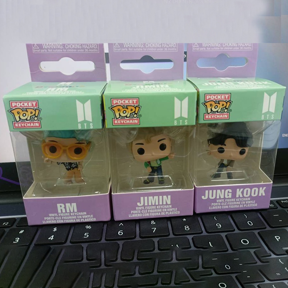 Funko Pop Nhân Vật Funko Pop! Móc Khóa In Hình BTS-V JUNG KOOK JIMIN SUGA JIN J-HOPE RM