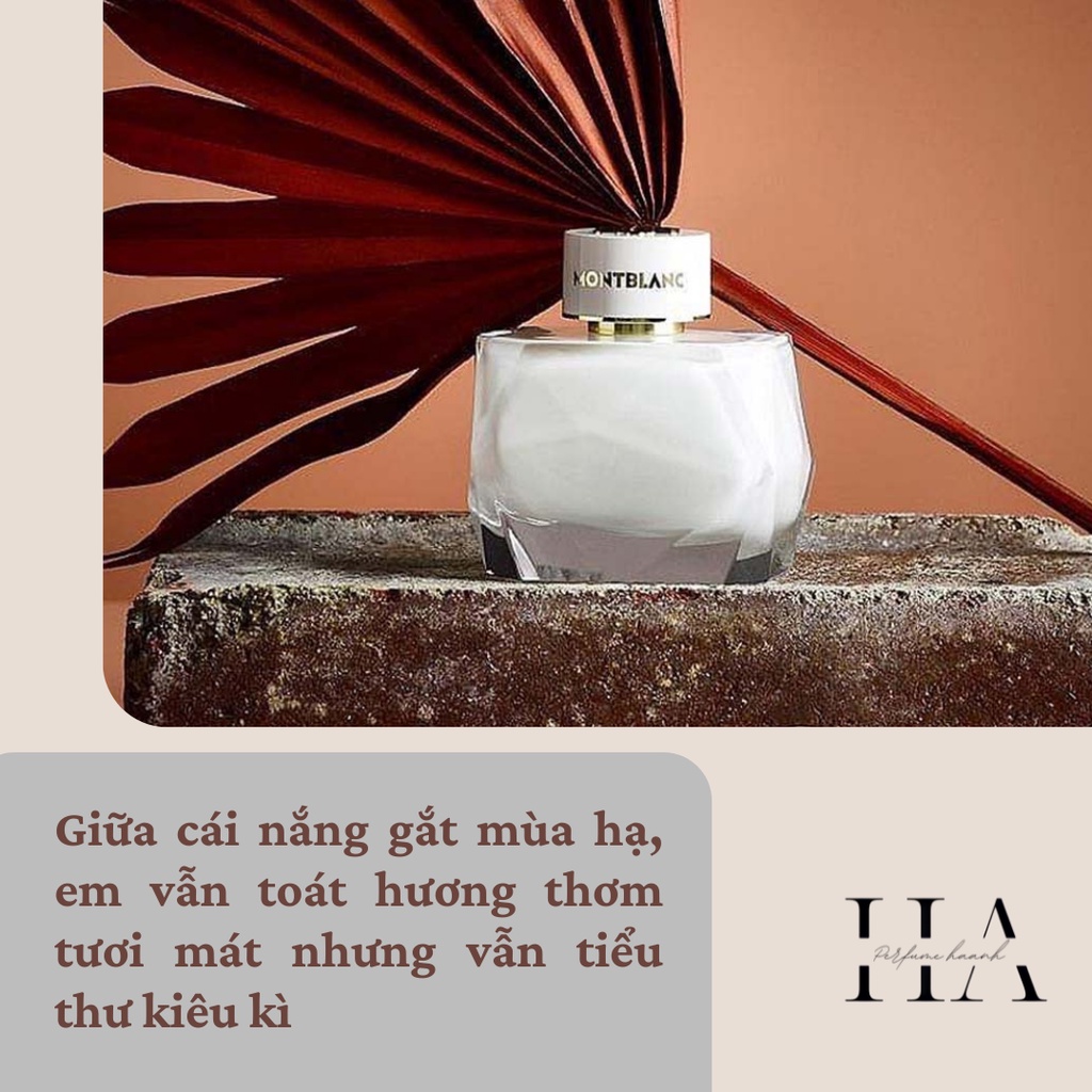 Nước Hoa Nữ 𝗠𝗼𝗻𝘁𝗯𝗹𝗮𝗻𝗰 𝗦𝗶𝗴𝗻𝗮𝘁𝘂𝗿𝗲 Hương Phấn