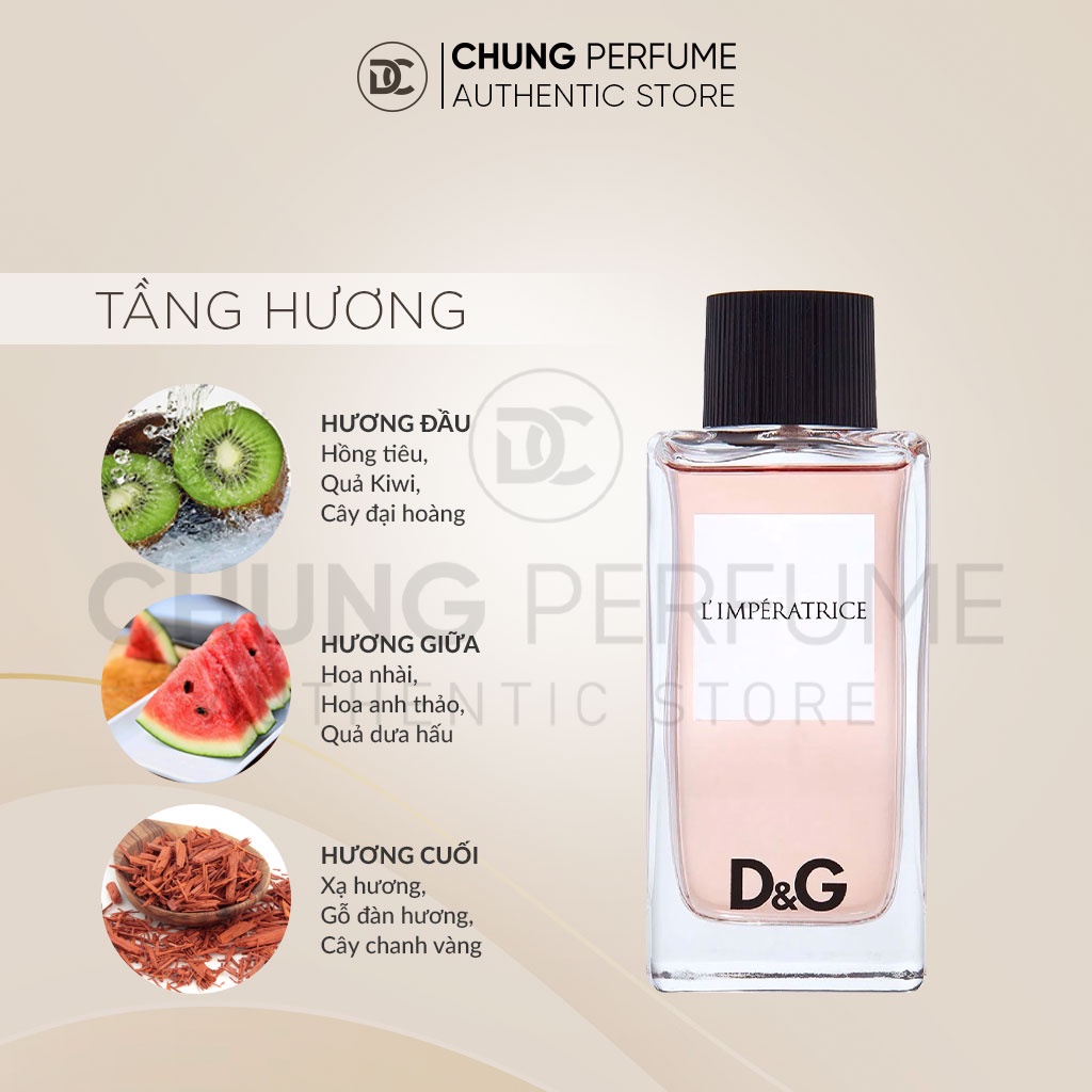 Nước Hoa Nữ DG Anthology L'Imperatrice 3 mẫu thử 2ml 5ml 10ml