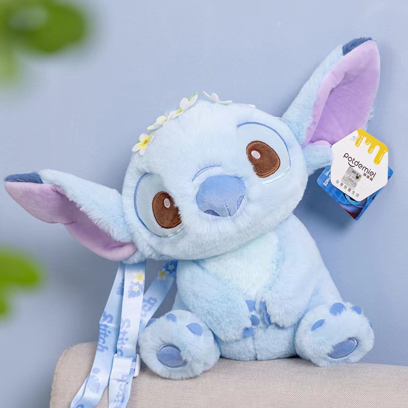 Túi Đeo Chéo Hình Thú Nhồi Bông Stizai Lavender Đáng Yêu