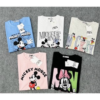 ÁO THUN MICKEY TEE IN HÌNH DỄ THƯƠNG😘