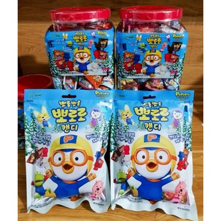 KẸO MÚT PORORO CANDY HÀN QUỐC TÚI 132G (12 CHIẾC)