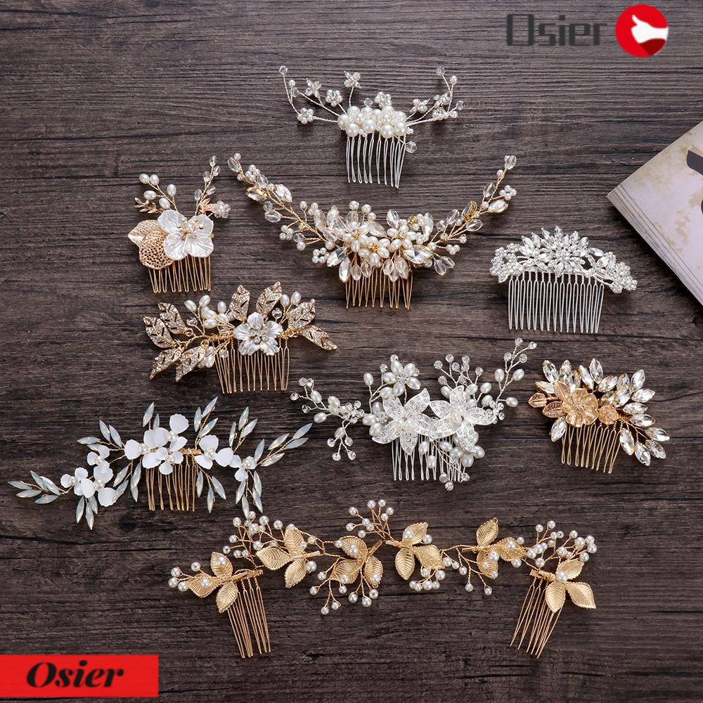 1 Kẹp Tóc Cô Dâu Thiết Kế Sang Trọng Thời Trang