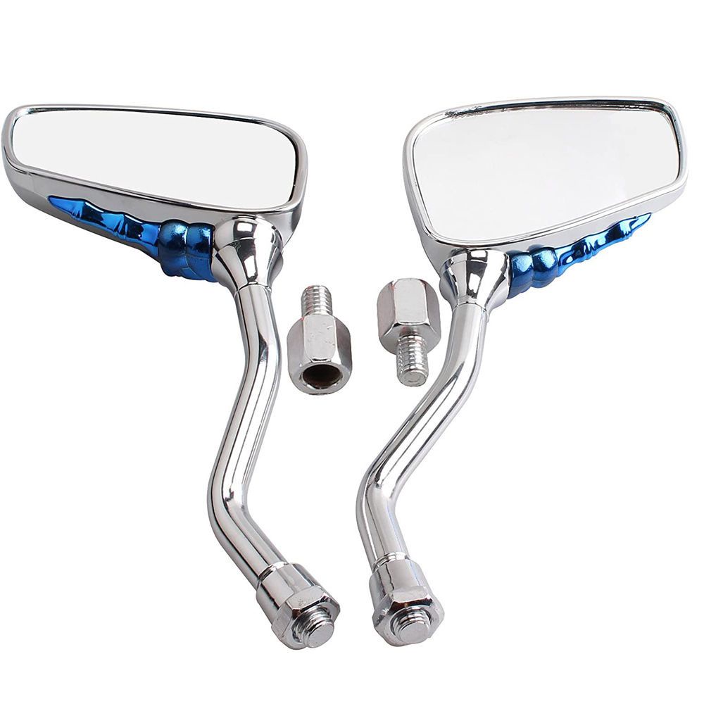 Kính Chiếu Hậu 8 / 10mm Hình Bàn Tay Ma Độc Đáo Cho Xe Mô Tô