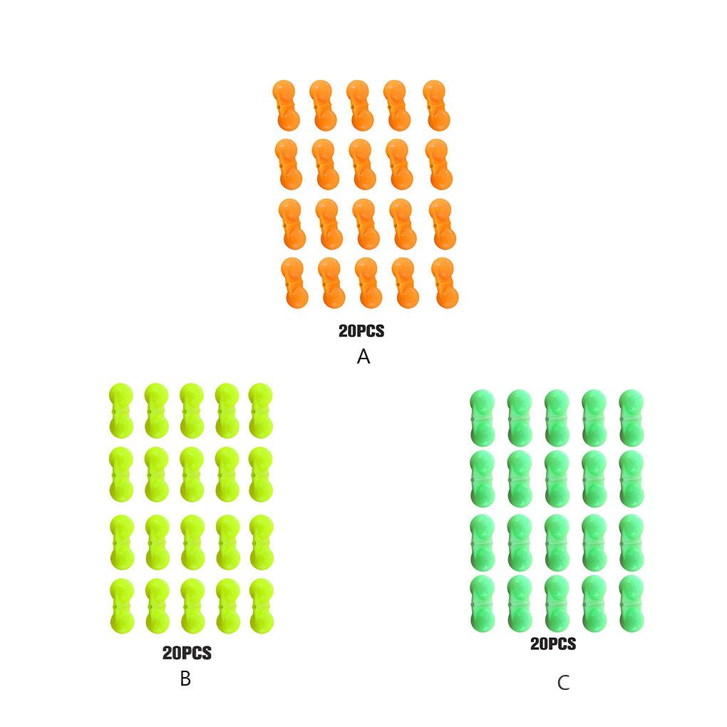 Bộ 20 Chuông Báo Cá Cắn Câu Phát Sáng Tiện Dụng