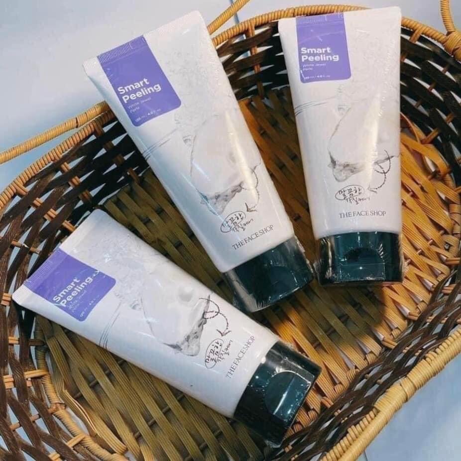 Tẩy Tế Bào Chết Thefaceshop Smart Peeling White Jewel Peeling 120ml
