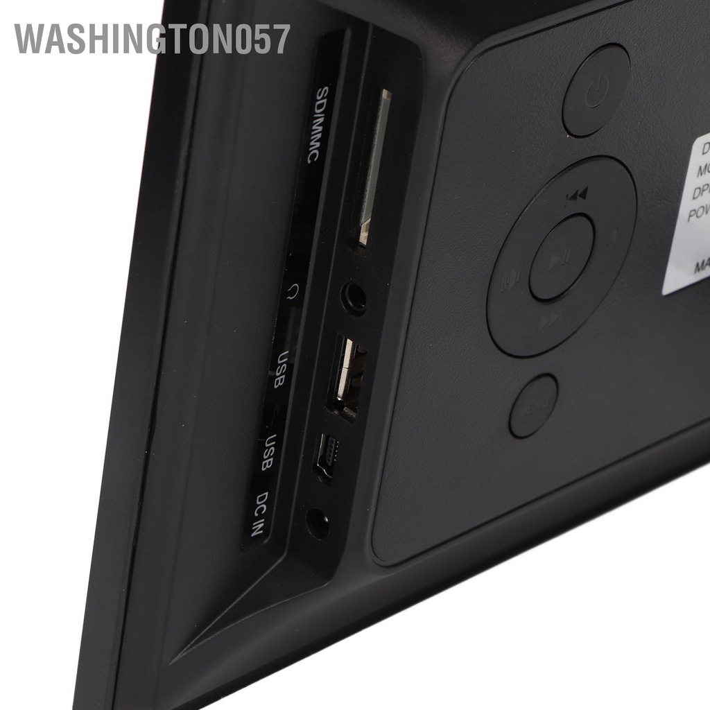 Có thể bán buôn Khung ảnh kỹ thuật số 7 inch HD 800x480 điện tử đa chức năng có điều khiển từ xa Màu đen 100‑240V Washington057 Hàng giao ngay