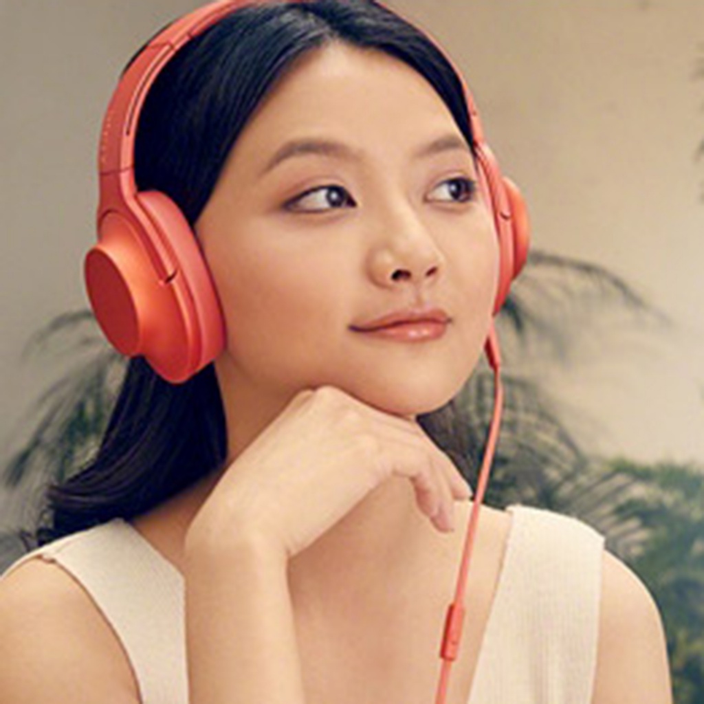 Cặp miếng đệm chụp tai LENOVO thay thế da giả xốp mềm mại thích hợp cho tai nghe Sony MDR-100AAP 100A H600A