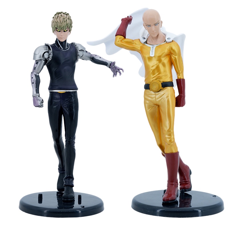 Mô Hình Nhân Vật Saitama Genos Trong One Punch Man 20CM