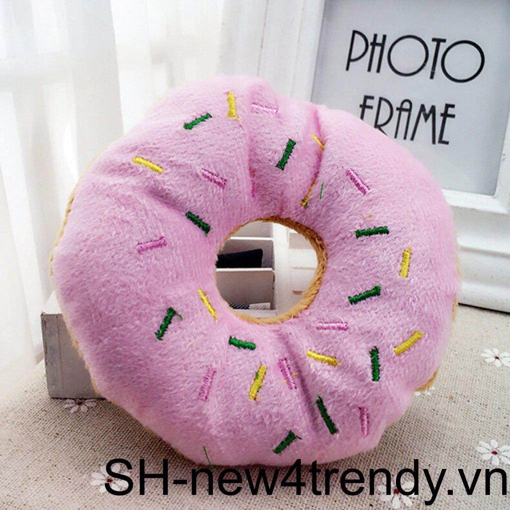 Đồ Chơi HìNh BáNh Donut PháT TiếNg Kêu Cho Thú Cưng