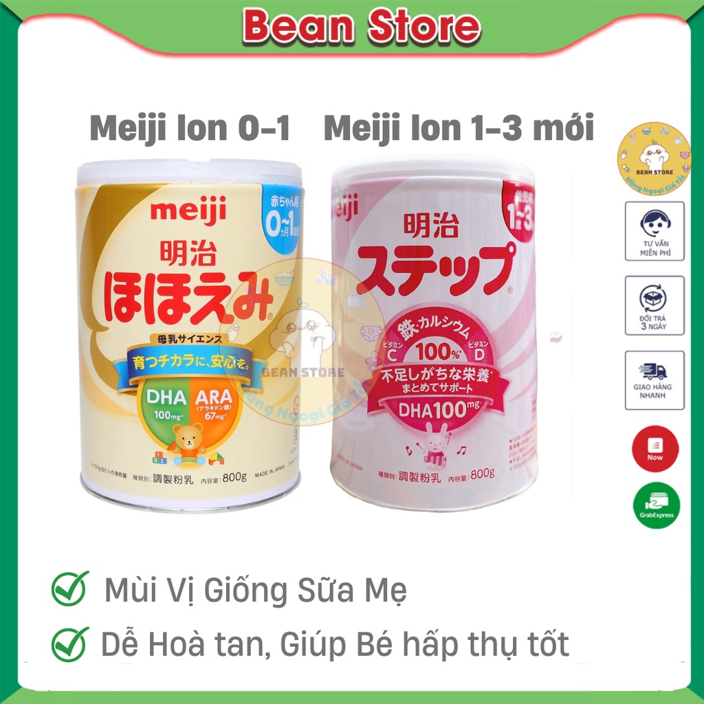Sữa Meiji nội địa Nhật số 0-1 và số 1-3  giúp tăng cường hệ miễn dịch cho bé - 𝐁𝐞𝐚𝐧 𝐒𝐭𝐨𝐫𝐞
