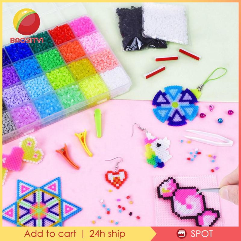 [Baosity1] Hạt Xỏ 24 Màu 2.6mm Làm Đồ Thủ Công