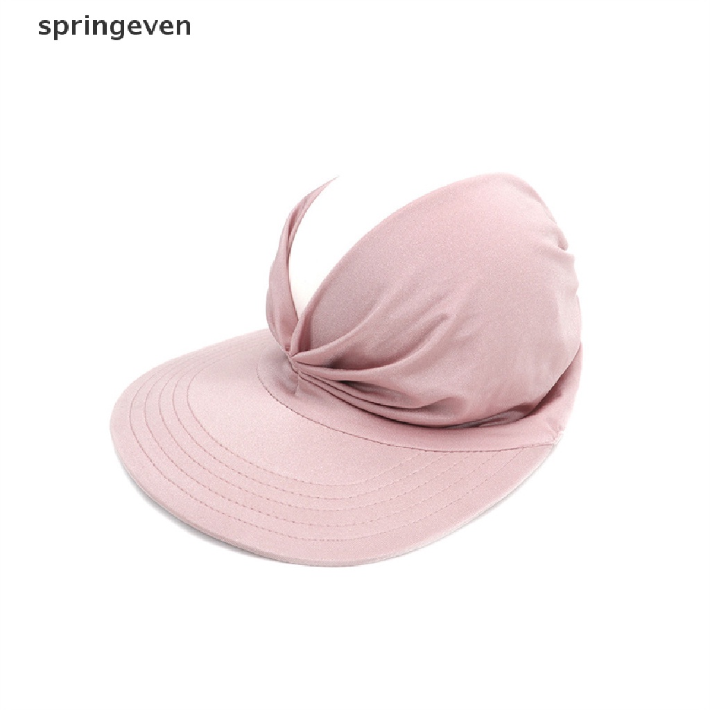 Mũ Rộng Vành Chống Tia Cực Tím Thiết Kế Đục Lỗ Chất Liệu Co Giãn Thời Trang Đi Biển Mùa Hè Cho Nữ