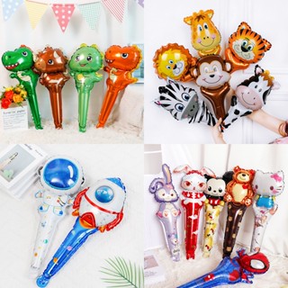 Bong Bóng Nhôm Hình Khủng Long Hoạt Hình Mới Cho Trẻ Em