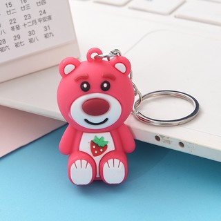 Móc khóa gấu đỏ cute mv14