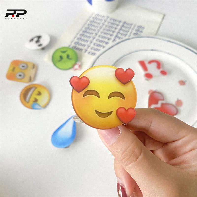Kẹp Tóc Dễ Thương Emoji Hoạt Hình Phụ Kiện Thời Trang Cho Nữ changbonita