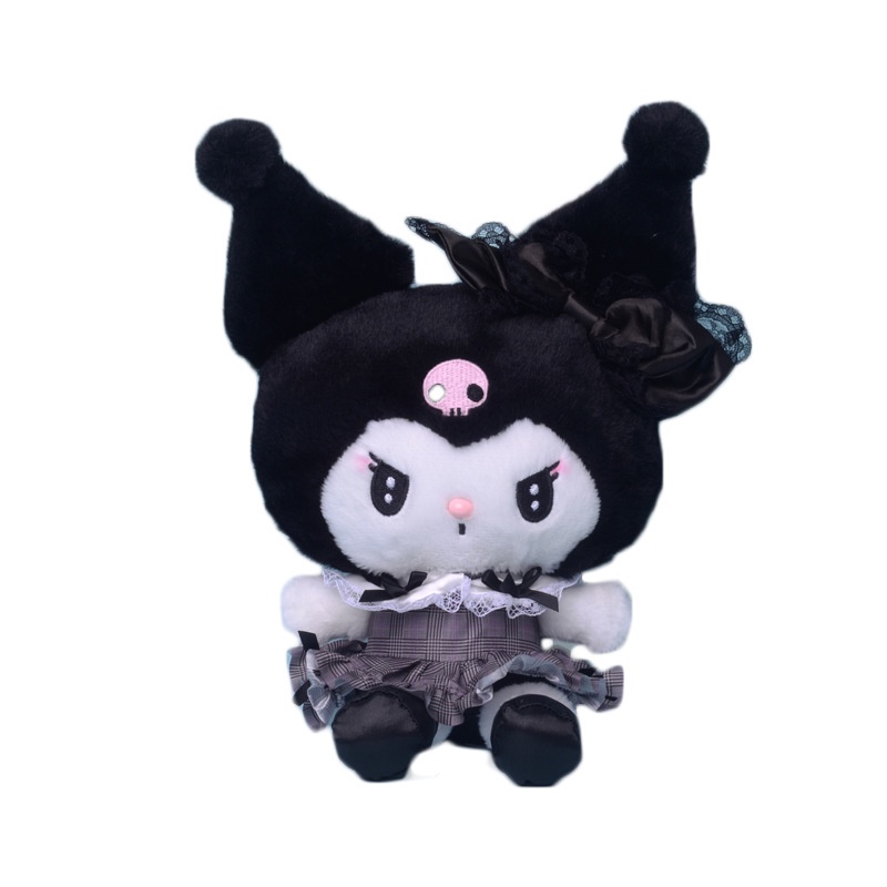 SANRIO Thú Nhồi Bông Hình Kuromi Melody Phong Cách Gothic Lolita Cho Bé