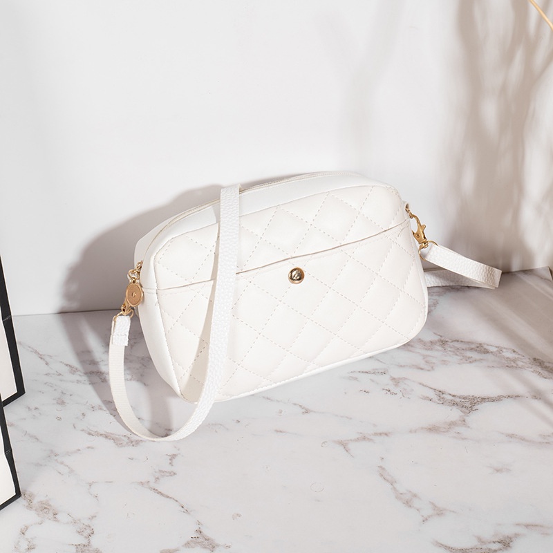 Túi Đeo Chéo Đựng Điện Thoại Hai Lớp Thêu Họa Tiết Kim Cương Dành Cho Nữ