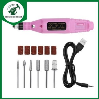 Máy mài mini - máy mài móng cầm tay mini sạc usb _ tkdn
