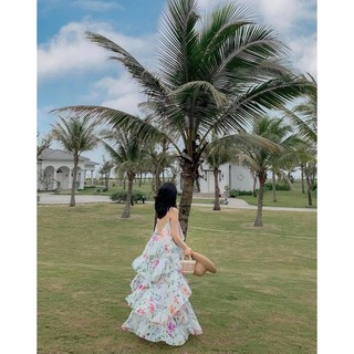 floral maxi hoa