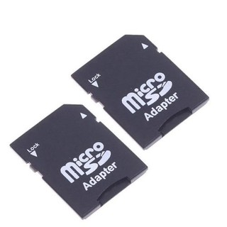 Adapter chuyển đổi thẻ micro SD sang thẻ SD (Đen)