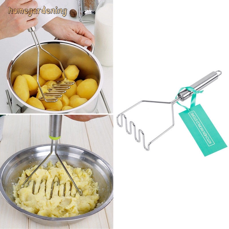 Dụng Cụ Nghiền Khoai Tây Cầm Tay Bằng Thép Không Gỉ