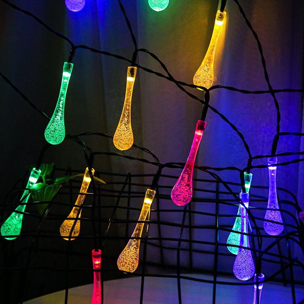 YVE Dây Đèn LED 10 / 20 Bóng Tròn Nhiều Màu Trang Trí Tiệc