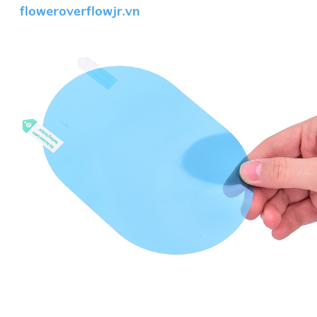 Bộ 2 Miếng Phim Dán Gương Chiếu Hậu Xe Hơi Chống Nước Mưa Chống Sương Mù