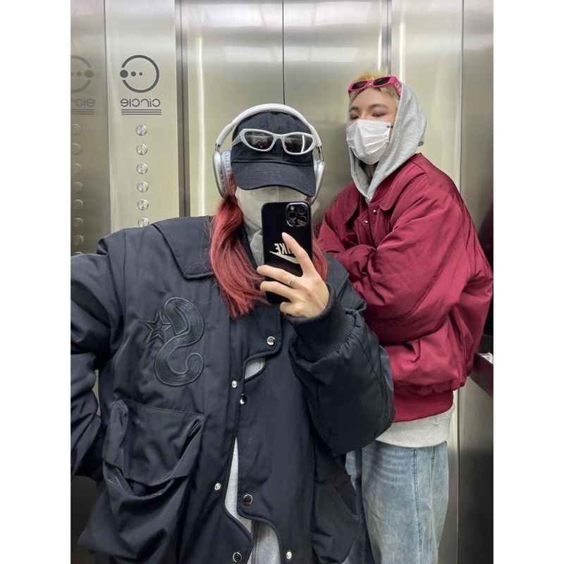 (ORDER) S BOMBER JACKET - Áo khoác lót dù/trần bông streetwear nam nữ