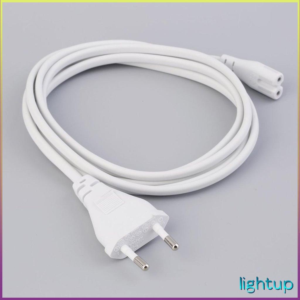 1.5M 2 Prong Eu Châu Âu Cắm Bộ Chuyển Đổi Nguồn Điện AC Dây Cáp Cho Laptop [P/11]