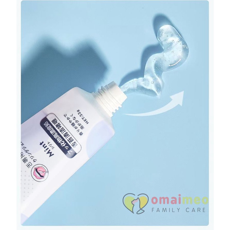 Gel vệ sinh lưỡi Aoba Nhật Bản, vệ sinh lưỡi sạch mảng bám, hơi thở hơm mát với hương bạc hà và hương đào tuýp 52g