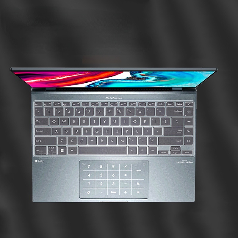 Miếng Silicone Bọc Bảo Vệ Bàn Phím Laptop Asus Zenbook 14X UX5400EG UX5400 EG UX5401EAJ UX5401 UX5401ZA  2022
