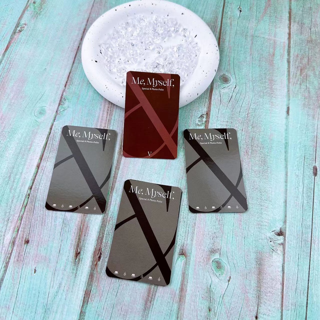 Bộ Thẻ Hình Nhóm Nhạc Kpop BTS Me ,Myself and V 'Veautiful Days