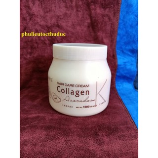 Hấp dầu karanz hủ lùn collagen hương bơ 1000ml