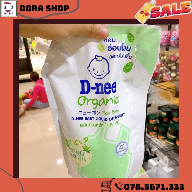 Nước xả Dnee ⚡𝟭𝟬𝟬% CHÍNH HÃNG⚡ Cho Bé Sơ Sinh (Túi 1400ml) - Hàng Nội Địa Thái Lan - An Toàn Cho Trẻ Sơ Sin