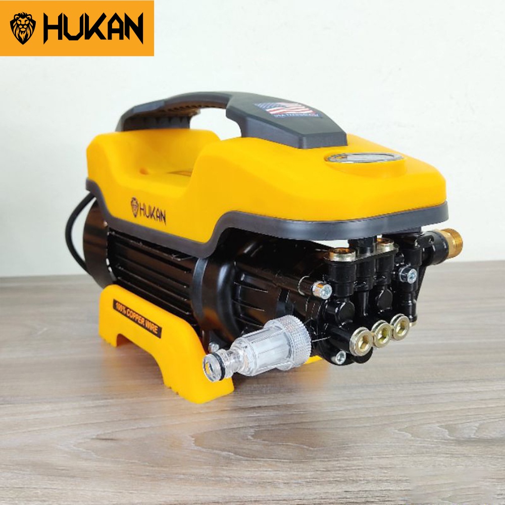 Máy rửa xe Hukan HK-90 xịt rửa điều hòa công suất lớn 2400w