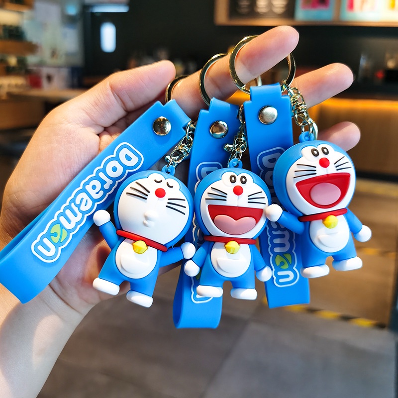 Móc Khóa Hình Mèo Máy Doraemon Hoạt Hình Đáng Yêu