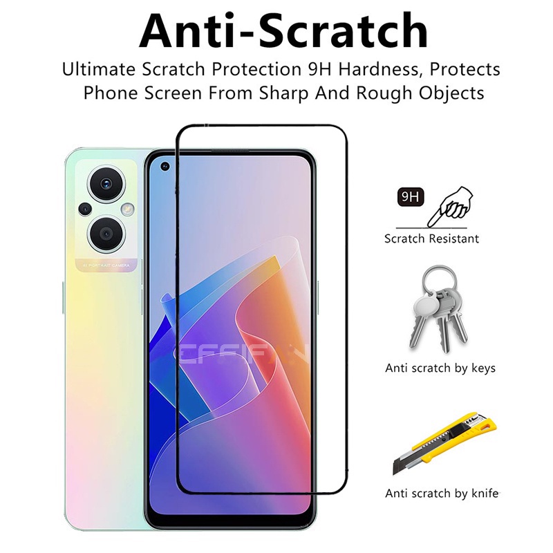 Kính Cường Lực Toàn Màn Hình Cho OPPO RENO 8T 5G RENO 8 Z 8Z 7Z 5G 6Z 6 Z 5 5G