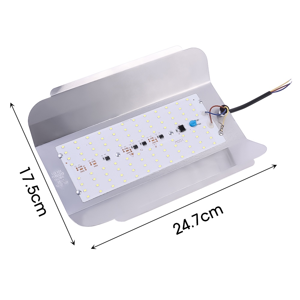 Đèn LED Iốt 100W Ánh Sáng Trắng Tiết Kiệm Năng Lượng Chống Thấm Nước Siêu Sáng