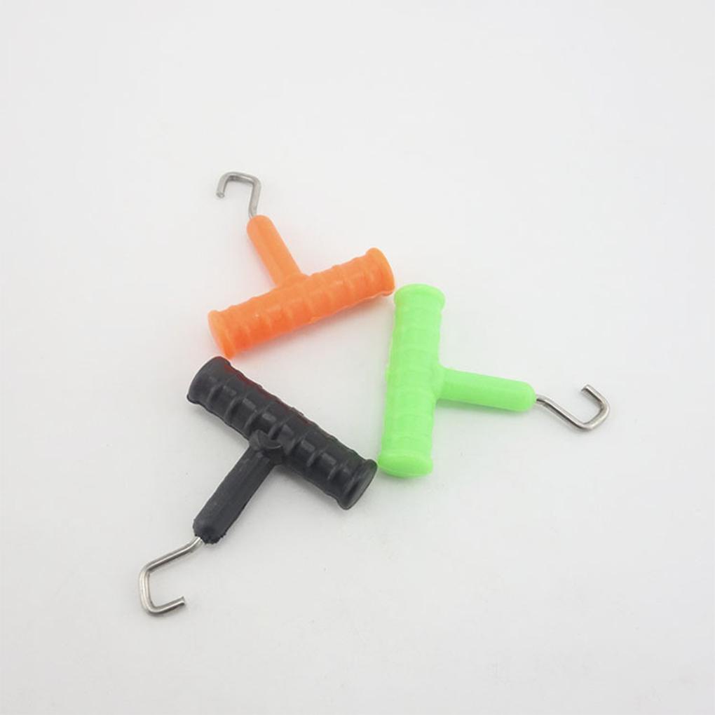 Set 5 Móc Câu Cá Hình Chữ T Linh Hoạt Chống Mài Mòn Chống Thấm Nước