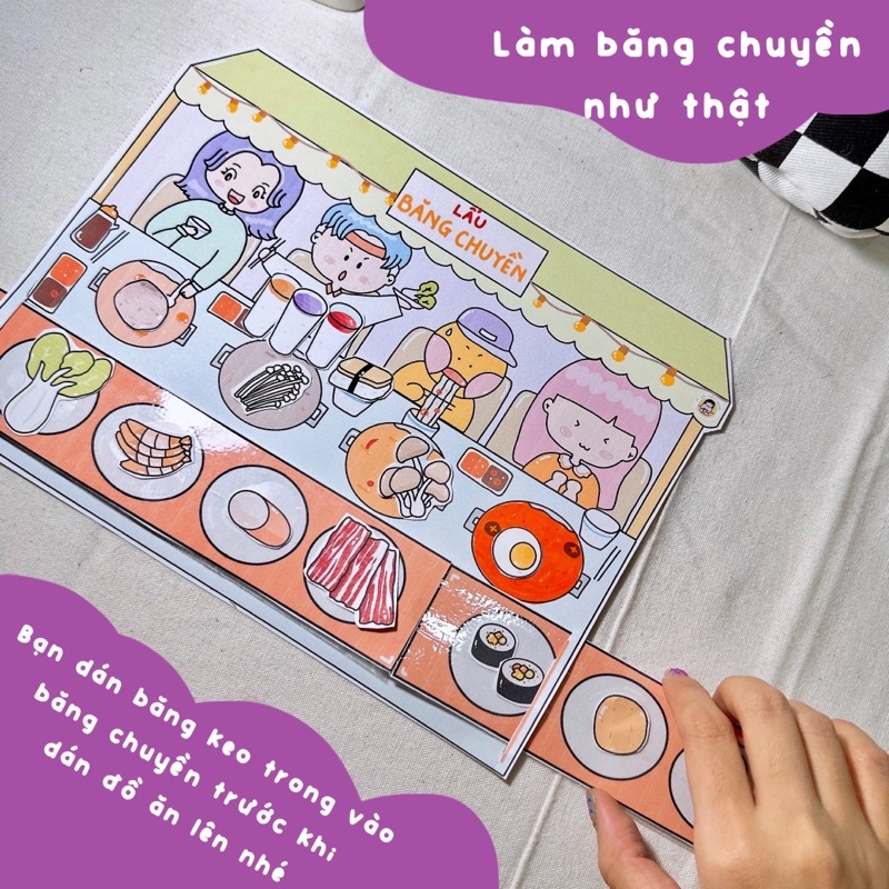Combo 3 Bộ Tranh Đồ Chơi Giấy Cô Tiên Xanh Đặc Biệt