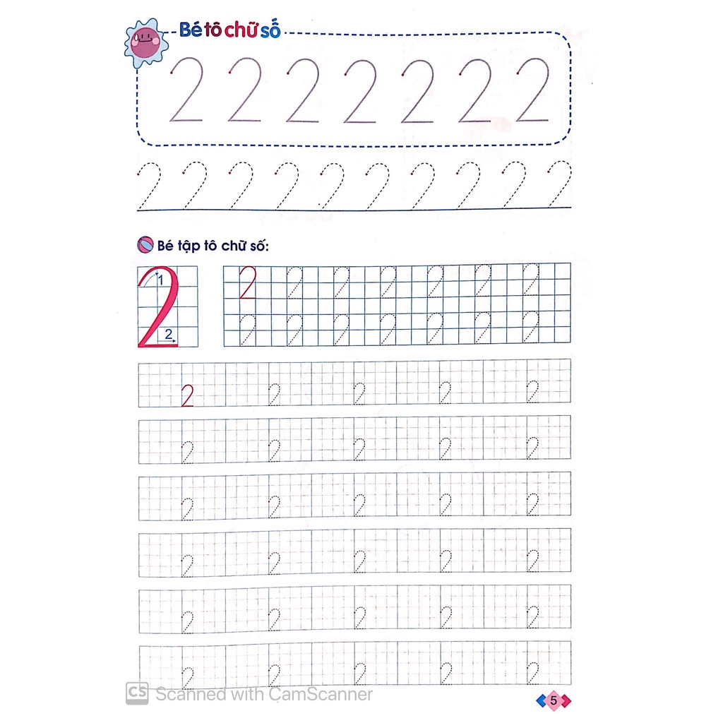 Sách_Mai Em Vào Lớp 1 - Vở Tập Tô Chữ Số