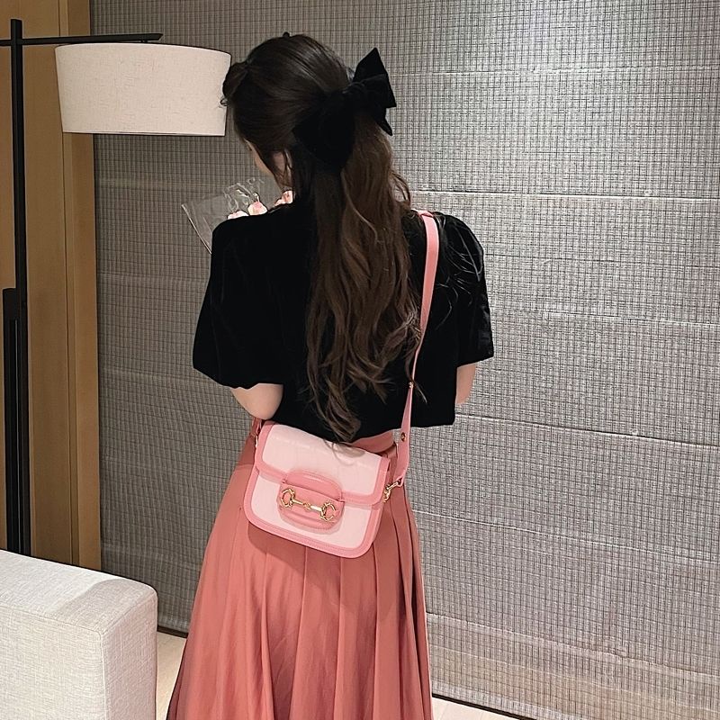 Túi Xách Đeo Vai / Kẹp Nách Màu Hồng Nhạt Phong Cách Thời Trang 2022 Sang Trọng Dành Cho Nữ Or0w MZ HOUGE
