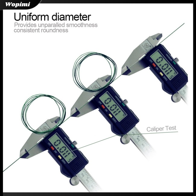 Mf Cuộn Dây Câu Cá 100% Nhựa PE Dài 500M