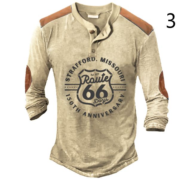 Áo Thun Thể Thao Tay Dài Cài Nút 6 Kiểu In Kỹ Thuật Số 3D Thời Trang 2023 Cho Nam