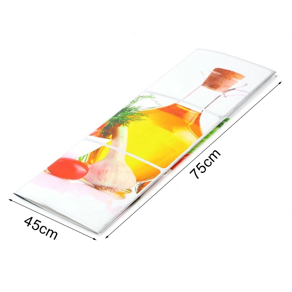 Miếng Dán Tường Bằng PVC Chống Dầu / Nước Chất Lượng Cao Cho Nhà Bếp