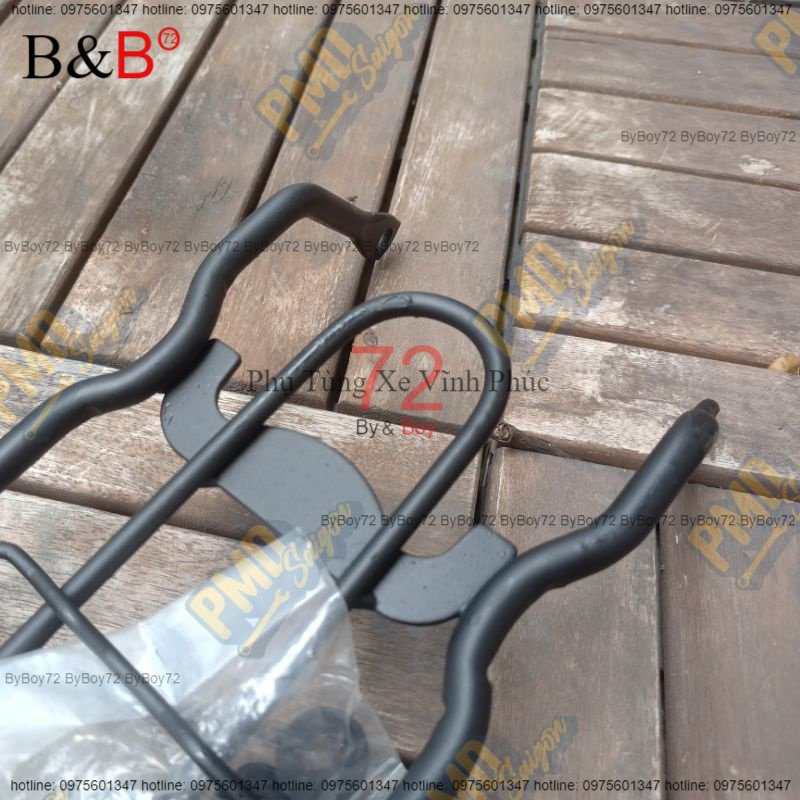 Baga giữa cub 81,82, dream 100 inox và sắt sơn đen