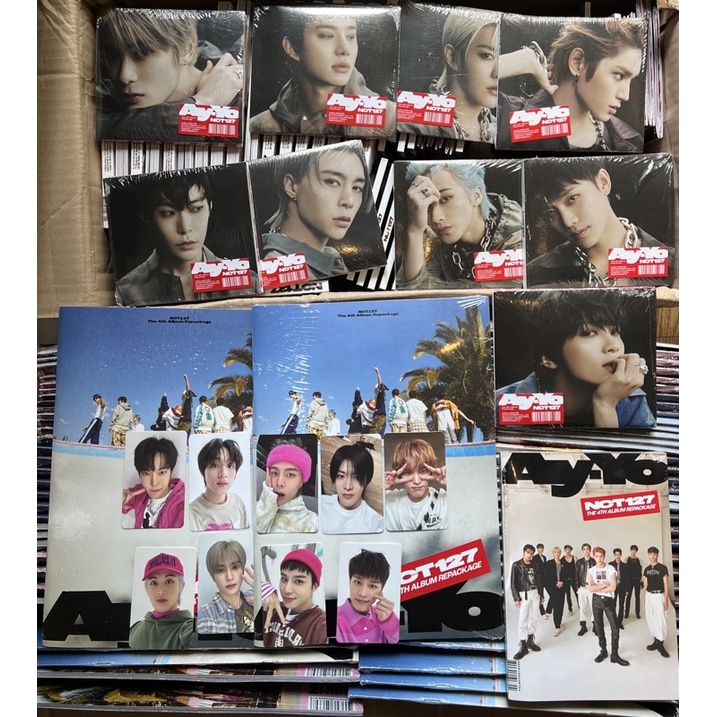 NCT 127 bộ album nhạc Ay-yo nguyên seal